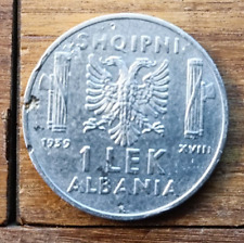 Moneta lek vittorio usato  Italia