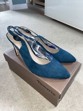 Tamaris slingback suede for sale  BURTON-ON-TRENT