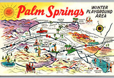 Palm springs postcard for sale  Reading
