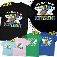 Bebê Elefante Autismo consciência masculino feminino para meninos e meninas T-shirts Camiseta Top-Ad comprar usado  Enviando para Brazil