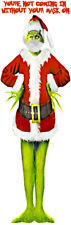 Lifesize grinch santa for sale  WOODHALL SPA