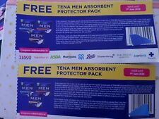 Tena coupons men for sale  CHESTERFIELD
