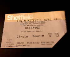 Ultravox Ticket Stub Sheffield City Hall 15 Apr 2009 - Rare Concert Memorabilia comprar usado  Enviando para Brazil