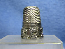 Antique silver thimble d'occasion  Expédié en Belgium