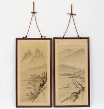 asian wood painting panel for sale  Mesa
