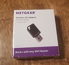 NETGEAR AC600 Dual Band WiFi USB Mini Wireless AC Adapter a/n/ac 5GHz b/g/n 2.4G for sale  Shipping to South Africa