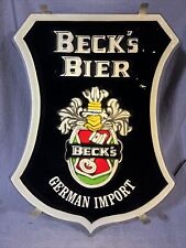 Vintage beck bier for sale  Cranston