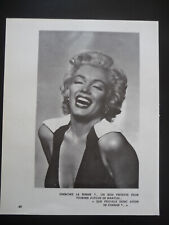 Marilyn monroe publicite d'occasion  La Roche-sur-Yon