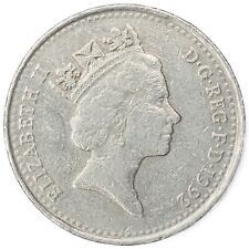 1992 Gran Bretaña Isabel II moneda de diez peniques, usado segunda mano  Embacar hacia Argentina