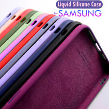 Case For Samsung A53 S24 A52 S22 S23 Ultra S21 FE Colorful Liquid Silicone Cover, used for sale  Shipping to South Africa