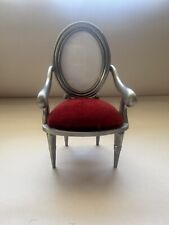 Miniature Louis XVI armchairs picture Frame - Red Velvet Chair, used for sale  Shipping to South Africa