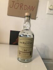 Balvenie 14 Year Whisky Empty Bottle for Bar Display  for sale  Shipping to South Africa