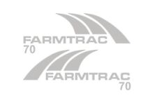 Sticker, aufkleber, decal - FARMTRAC 70 na sprzedaż  PL