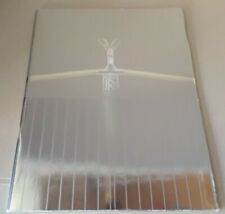 Rolls royce brochure for sale  BOURNE