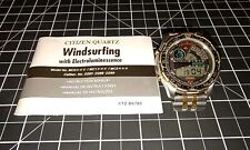 Raro Citizen Promaster Windsurfer relógio cronógrafo D288-N33663-KA, usado comprar usado  Enviando para Brazil