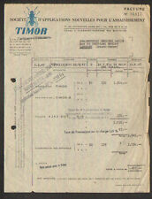 PARIS (XI°) USINE de CLERMONT-FERRAND / INSECTICIDE & BACTERICIDE "TIMOR" 1947 comprar usado  Enviando para Brazil
