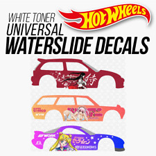 Adesivo WaterSlide universal escala 1/64 ANIME ITASHA toner branco para Hot Wheels, usado comprar usado  Enviando para Brazil