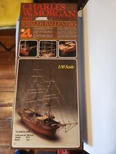 1984 Artesania Latina Spain Whaling Ship Model Charles Morgan UNUSED, used for sale  Shipping to South Africa