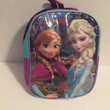 Mochila/bolsa de livros/bolsa tote Disney Frozen Elsa Anna meninas escola/lazer 10,5" comprar usado  Enviando para Brazil
