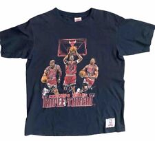 Camisa Vintage Chicago Bulls Triple Threat XL Michael Jordan Pippen Grant comprar usado  Enviando para Brazil