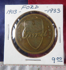 1934 FORD EXPOSITION V8 THIRTY YEARS OF PROGRESS CHICAGO WORLDS FAIR TOKEN! FE2, used for sale  Suffolk