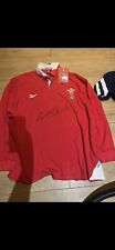 wales signed rugby shirt for sale  ABERDEEN