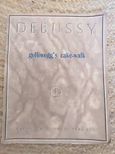 Debussy Golliwogs cake-walk United music publishers ltd sheet music. for sale  SCARBOROUGH