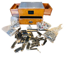 Usado, caixa permanente koolerwave vintage com clipes rolos de metal enrolador ++ RARO comprar usado  Enviando para Brazil