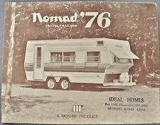 1976 nomad travel for sale  Olympia
