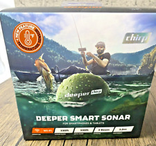 Localizador de peixes sem fio Deeper Smart Sonar Chirp para smartphones e tablets NOVO ABERTO, usado comprar usado  Enviando para Brazil