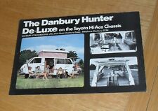 Usado, Folheto Toyota Hiace Danbury Hunter De-Luxe Motorhome 1976-1977 comprar usado  Enviando para Brazil