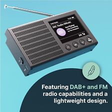 Majority Eddington Mini radio DAB + / FM z ładowalną baterią i strumieniowaniem Bluetooth, używany na sprzedaż  Wysyłka do Poland