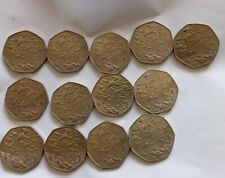old 50 pence for sale  WELLINGBOROUGH