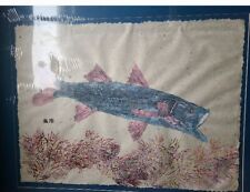Gyotaku fish print for sale  Lovettsville