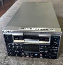 Gravador player de vídeo digital Sony HVR-1500 NTSC/PAL 1080i HDV DVCAM DV VIDEOCASSETE LN comprar usado  Enviando para Brazil