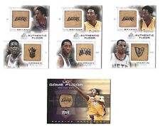 Lote de 4 cartas Kobe Bryant, McGrady, Webber 2000-01 UD piso autêntico SP Lakers comprar usado  Enviando para Brazil