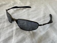 Lentes vintage Oakley A Wire 1.0 armação de metal cinza irídio comprar usado  Enviando para Brazil