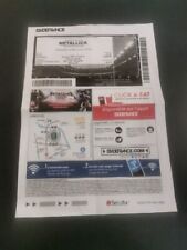 Metallica ticket concert d'occasion  Expédié en Belgium