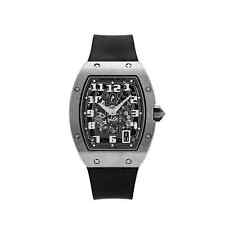 Relógio masculino Richard Mille RM 67-01 ouro branco pulseira preta comprar usado  Enviando para Brazil