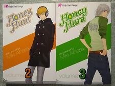 HONEY HUNT MANGA Vol. 2 y 3 cómics Shojo Beat inglés Viz Media MIKI AIHARA segunda mano  Embacar hacia Argentina