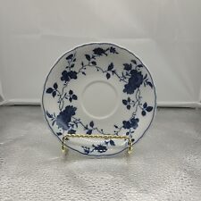 Cobalt Blue Floral Royal Meissen Fine China Colored Glazed Saucer Replacement for sale  Shipping to Canada