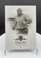 2023 Futera Unique World Football ROBERTO CARLOS 29/55 The Greats Brazil for sale  Shipping to South Africa