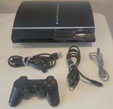 Sony PlayStation 3 PS3 CECHA01 Backwards Compatible (PS1/PS2) TESTED READ DESC for sale  Shipping to South Africa