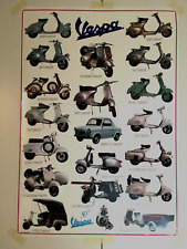 Poster vespa anniversario usato  Mantova