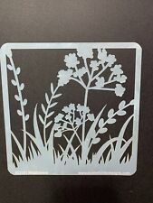 Wildflowers stencil colorful for sale  Wexford