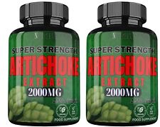 Artichoke extract 2000mg, 2 Pack Bundle, 360 Tablets, 6 Month Supply Great Value for sale  Shipping to South Africa