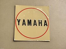 Yamaha AX125 AS3 CS5 LS2 HX90 Generator Crankcase Oil Pump Cover Sticker Emblem for sale  Shipping to South Africa