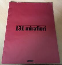 Fiat 131 mirafiori. for sale  NOTTINGHAM