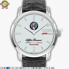 Relógio de pulso masculino Alfa Romeo Racing F1 Team logotipo AR09 quartzo aço inoxidável, usado comprar usado  Enviando para Brazil