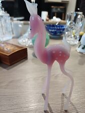 Vintage murano pink for sale  EASTBOURNE